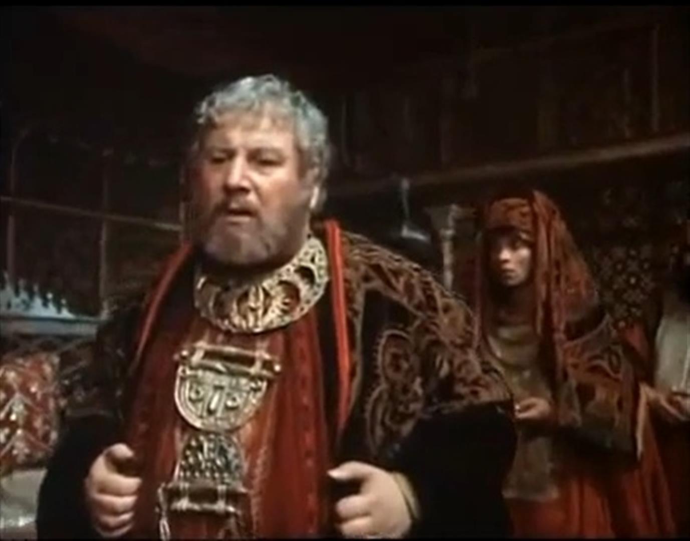 Ο βασιλιάς Ηρώδης ο Μέγας, η φωτογραφία είναι από την τηλεταινία Ο Ιησούς από τη Ναζαρέτ